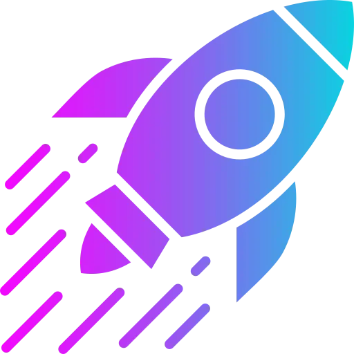 Rocket icon representing fast activation help